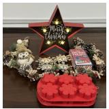 Christmas Ornaments, Garland, and Decor