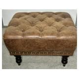 Pier 1 Tufted Ottoman
