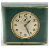 Seth Thomas Green Travel Alarm (Working) Clock