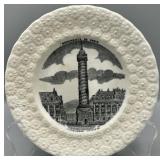 C.1850-1880 French Creil et Montereau Plate