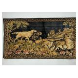 Vintage Hunting Dog Tapestry Wall Hanging