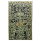 Aztec Mayan Sarcophagus Wall Art Tile
