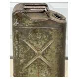 Korean War Era Military "Jerry Can" Fuel Can