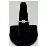 Solitaire Diamond Engagement Ring - SEE DESC