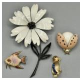 Vintage Estate Jewelry - Brooches