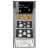 2011 United States Mint Silver Proof Set