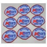 Vintage Kmart Store Greeter Cheesecloth Patches