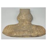 Antique Dunlop & Madeira 11.5 inch Broad Axe Head