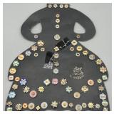 Victorian-Edwardian Era Hand-Painted Buttons