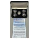 Kennedy Brothers Colorized Coin Collection