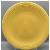Vintage Fiesta Ware 14in Yellow Chop Plate Platter