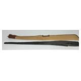 Vintage Rifle Soft Case and Rifle Sock