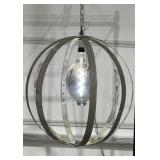 Reclaimed Whiskey Barrel Band Chandelier