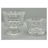 Vintage Fostoria Footed Trifle Bowl & Serving Dish