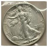 1943-S Liberty Walking Half Dollar Silver Coin