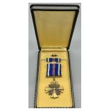 WWII Distinguished Flying Cross w/Coffin Case