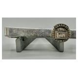 VTG Sterling Silver L&N Railroad Service Tie Bar