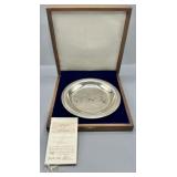 The 1971 Sterling Silver Wellings Mint Plate