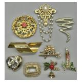 Vintage Estate Jewelry - Brooches