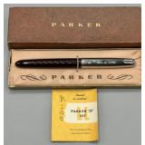 VTG Parker 51 Burgundy Chrome Cap Fountain Pen