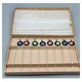 Vintage Label Records Swizzle or Stir Sticks w/Box