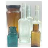 Vintage Apothecary and Misc Bottles