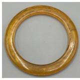 Apple Juice Phenolic Bakelite Type Bangle Bracelet