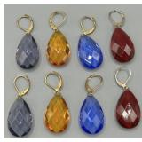 Joan Rivers Faceted Teardrop Earrings