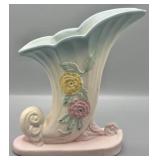 Vintage Hull Pottery 101 Cornucopia Vase