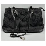 Brighton Jacquard Mevelyn Black Shoulder Bag
