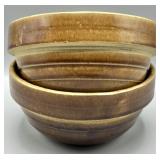 Vintage USA Banded 7in Mixing Bowls