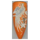 MCM Made in Japan Bird Wall Pocket in Retro Orange