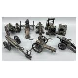 Vintage Military Replica Cannon Pencil Sharpeners