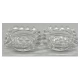 American Fostoria Ashtrays