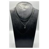 Tiffany & Co. Open Tear Drop Elsa Peretti S925