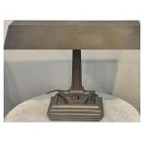 Vintage Art Deco Style Metal Desk Lamp