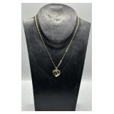 Chanel Charm Upcyled to 18k GF Chain