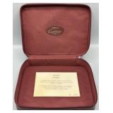 Vintage Cartier Parfum Leather Toilet Case