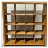 Wood Cubby Shelf