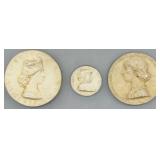 c.1900-1920 P.P. Caproni & Brother Medallions
