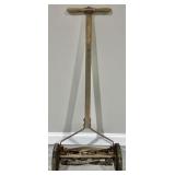 Vintage Blue Grass Ball Bearing Push Mower