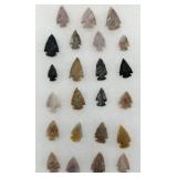 (23) Native American Arrowheads - SEE DESC