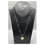 Chanel Charm Upcycled to 18k  GF Chain