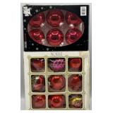 Vintage Glass Christmas Ornaments