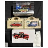 4 miscellaneous diecast cars