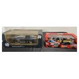 2 diecast metal cars