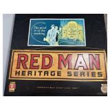 2 metal tobacco advertisement signs