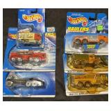 6 hot wheels haulers