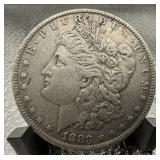 (5) Morgan Silver Dollars - 1883, 1896,1902