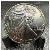 (4) Liberty Silver Dollars
